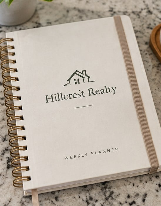 Example of a custom weekly planner